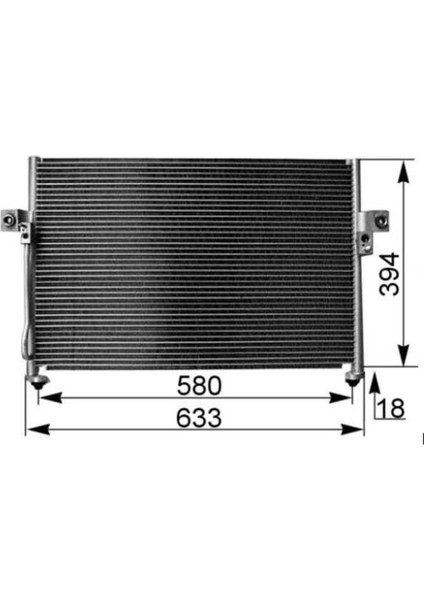 CHY250016 CHY250016 Klima Kondanseri Starex 2.5 Crdı 97