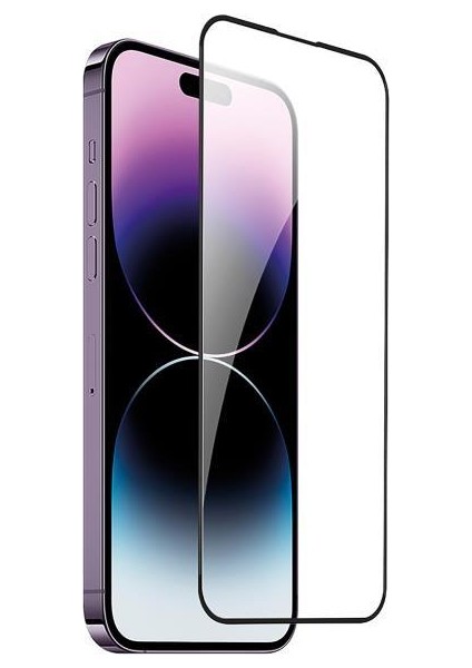 Apple iPhone 15 Pro Ile Uyumlu Darbeye Dayanıklı Armor Ekran Koruyucu Cam