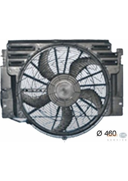 ACF25000P ACF25000P Fan Motoru (Klima)(Çap 460MM) E53 M54 B30 (306S3) (ENO:8EW351040661)