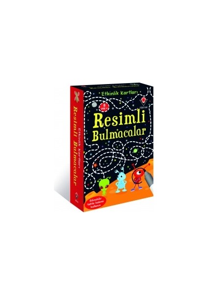 Resimli Bulmacalar Etkinlik Kartları - Matematik Bulmacaları Etkinlik Kartları - Sayı Bulmacaları Etkinlik Kartları 4'lü Set fiyatları