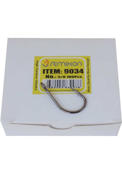 9034 Black Nickel Iğne (100AD / Kutu) Standart-4/0