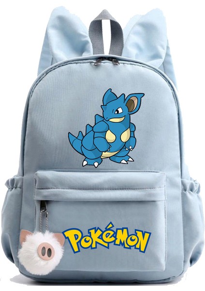 Cacaopokemon Karikatür Desen Sırt Çantası Ilköğretim Okul Çantası Çanta Kitap Çantası Anaokulu Çocuk Günü Hediyesi (Yurt Dışından)