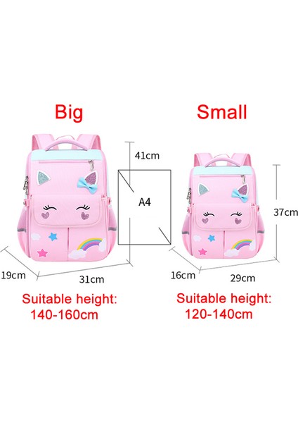 Cacaoilkokul Kız ve Erkek Çocuklar Için Okul Çantaları 1-3-6. Sınıf Omurga Koruma ve Yük Azaltma Çocuk Sırt Çantası 6-9-12 Hafif Çanta (Yurt Dışından) fiyatları