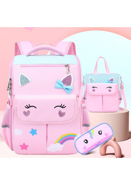 Cacaoilkokul Kız ve Erkek Çocuklar Için Okul Çantaları 1-3-6. Sınıf Omurga Koruma ve Yük Azaltma Çocuk Sırt Çantası 6-9-12 Hafif Çanta (Yurt Dışından) modelleri