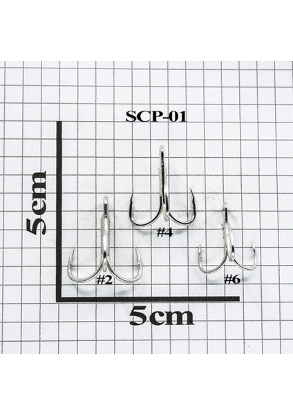 Scp-1 Galvaniz Üçlü Iğne (10 Adet) Standart-No2