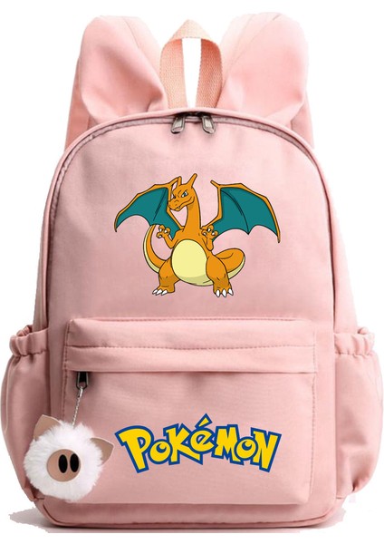 Cacaopokemon Karikatür Desen Sırt Çantası Ilköğretim Okul Çantası Çanta Kitap Çantası Anaokulu Çocuk Günü Hediyesi (Yurt Dışından)