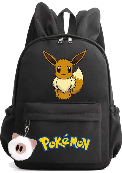 Cacaopokemon Karikatür Desen Sırt Çantası Ilköğretim Okul Çantası Çanta Kitap Çantası Anaokulu Çocuk Günü Hediyesi (Yurt Dışından)