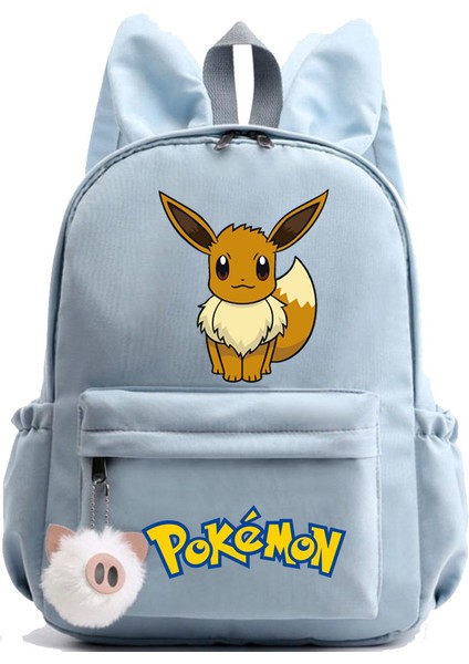 Cacaopokemon Karikatür Desen Sırt Çantası Ilköğretim Okul Çantası Çanta Kitap Çantası Anaokulu Çocuk Günü Hediyesi (Yurt Dışından)