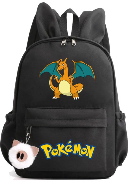 Cacaopokemon Karikatür Desen Sırt Çantası Ilköğretim Okul Çantası Çanta Kitap Çantası Anaokulu Çocuk Günü Hediyesi (Yurt Dışından)