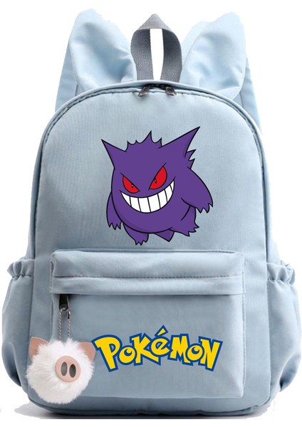 Cacaopokemon Karikatür Desen Sırt Çantası Ilköğretim Okul Çantası Çanta Kitap Çantası Anaokulu Çocuk Günü Hediyesi (Yurt Dışından)