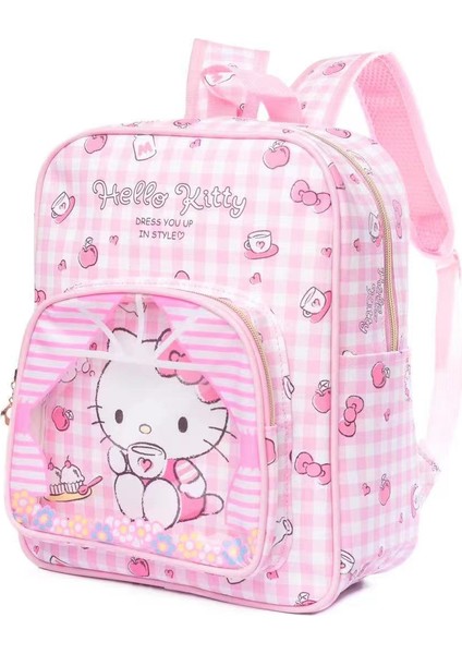 Cacaoçocuk Sırt Çantası Kawaii Hello Kitty Cinnapurpleoll Kuromi My Melody Su Geçirmez Çocuk Ilköğretim Okul Çantası (Yurt Dışından)