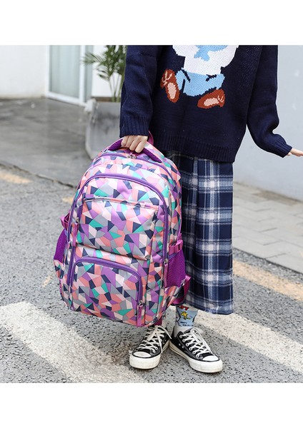 Cacaosu Geçirmez Çocuk Okul Çantası Kız Backpack Ilköğretim Okulu Backpack Ortopedi Okul Çantası Çocuk Okul Çantası (Yurt Dışından)