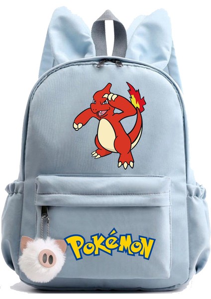 Cacaopokemon Karikatür Desen Sırt Çantası Ilköğretim Okul Çantası Çanta Kitap Çantası Anaokulu Çocuk Günü Hediyesi (Yurt Dışından)