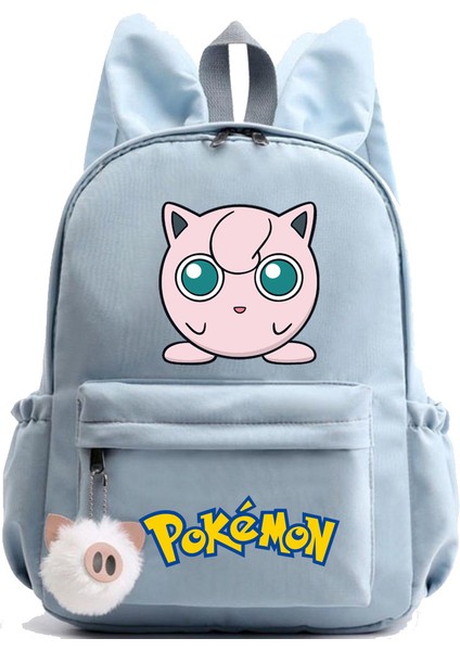 Cacaopokemon Karikatür Desen Sırt Çantası Ilköğretim Okul Çantası Çanta Kitap Çantası Anaokulu Çocuk Günü Hediyesi (Yurt Dışından)