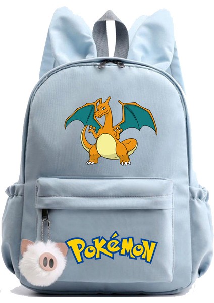 Cacaopokemon Karikatür Desen Sırt Çantası Ilköğretim Okul Çantası Çanta Kitap Çantası Anaokulu Çocuk Günü Hediyesi (Yurt Dışından)