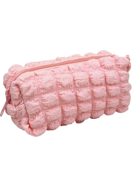 Ins Kremalı Puf Öğrenci Kalem Kutusu Kabarcık Izgarası Büyük Kapasiteli (Yurt Dışından)