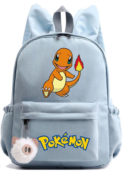Cacaopokemon Karikatür Desen Sırt Çantası Ilköğretim Okul Çantası Çanta Kitap Çantası Anaokulu Çocuk Günü Hediyesi (Yurt Dışından)