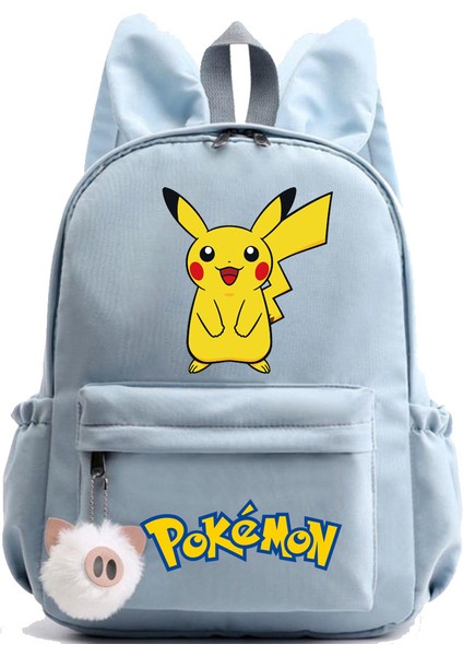 Cacaopokemon Karikatür Desen Sırt Çantası Ilköğretim Okul Çantası Çanta Kitap Çantası Anaokulu Çocuk Günü Hediyesi (Yurt Dışından)