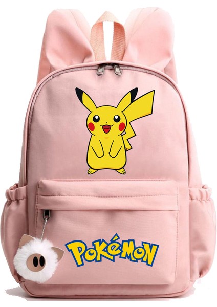 Cacaopokemon Karikatür Desen Sırt Çantası Ilköğretim Okul Çantası Çanta Kitap Çantası Anaokulu Çocuk Günü Hediyesi (Yurt Dışından)