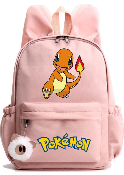 Cacaopokemon Karikatür Desen Sırt Çantası Ilköğretim Okul Çantası Çanta Kitap Çantası Anaokulu Çocuk Günü Hediyesi (Yurt Dışından)