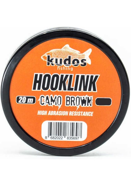 Hooklink Camo Brown 20M 35 Lb. STANDART-25LB