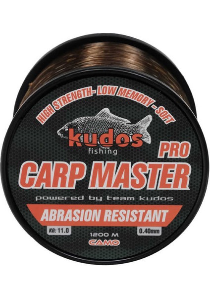 Carp Master 1200M 0.35 Kamuflaj Misina STANDART-0,35MM