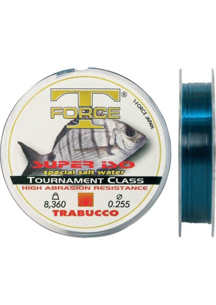 T-Force Super Iso Serisi 300M Monofilament Misina Standart-0,30