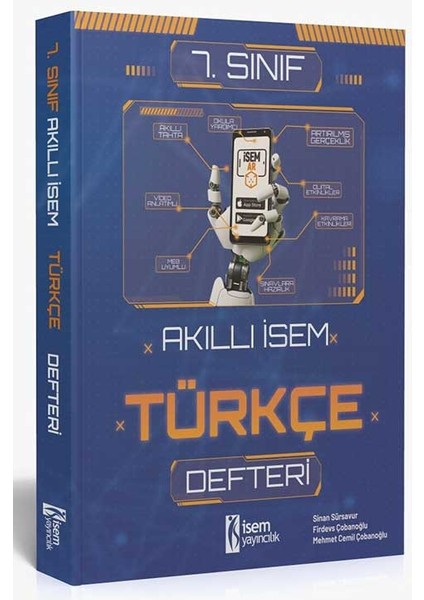 Akıllı Isem 7. Sınıf Türkçe Defteri Isem Yayıncılık modelleri