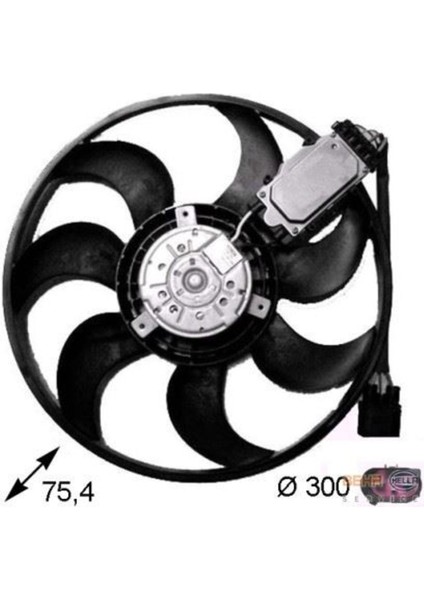 CFF262000S CFF262000S Fan Motoru Sol 03- Touareg-Aı.q7 *bac-Blk-Bks* (300W-300MM)