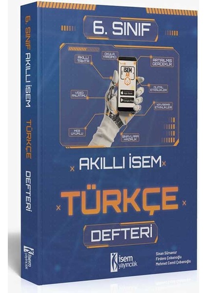 Akıllı Isem 6. Sınıf Türkçe Defteri Isem Yayıncılık
