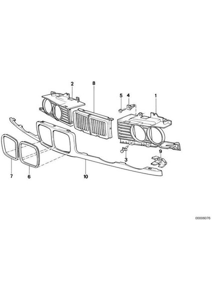 Bmw E34 Panjur Sağ 1994-1995 51138148312 fiyatları