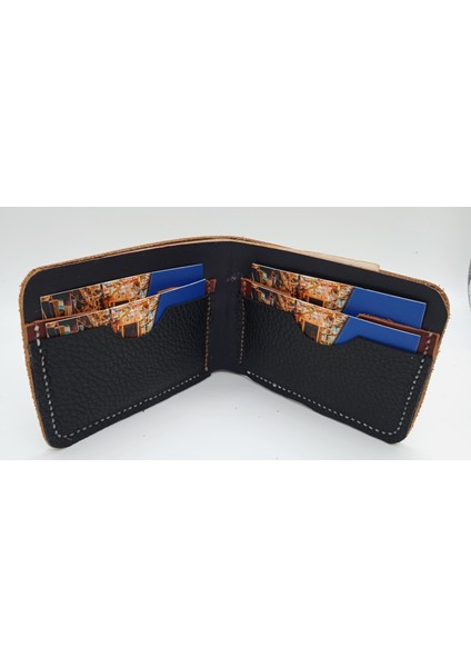 Gerçek Deri Tamamen El Emeği Cüzdan 22CM*8CM * 1 Banknot Alanı 4 Kart Bölmesi C42 fırsatları