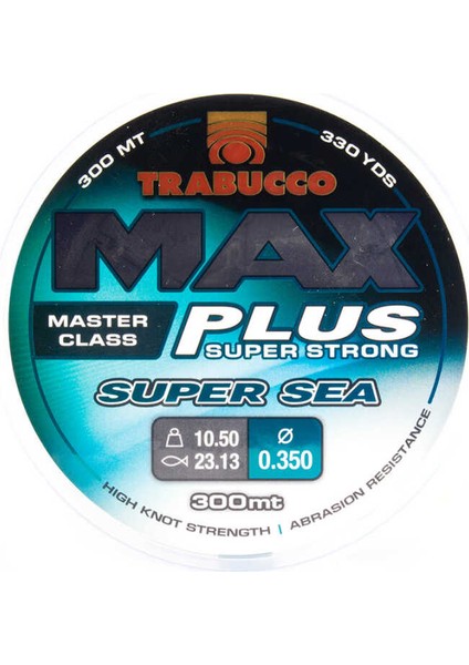 Max Plus Super Sea 300M Monoflament Misina STANDART-0,20MM