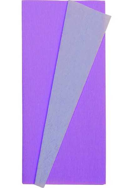 Çift Taraflı Alman Krapon 2li Set, Çiçek Yapım Kağıdı, 90gr 25x125 Cm, Lila&Orkide,Açık Gül&Pembe