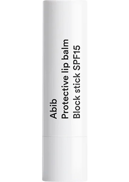 Protective Lip Balm Block Stick SPF15 3.3 gr - Pürüzsüzleştirici & Nemlendirci Dudak Balmı