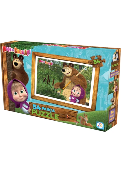 Laço Kids Maşa Ile Koca Ayı 54 Parça Puzzle