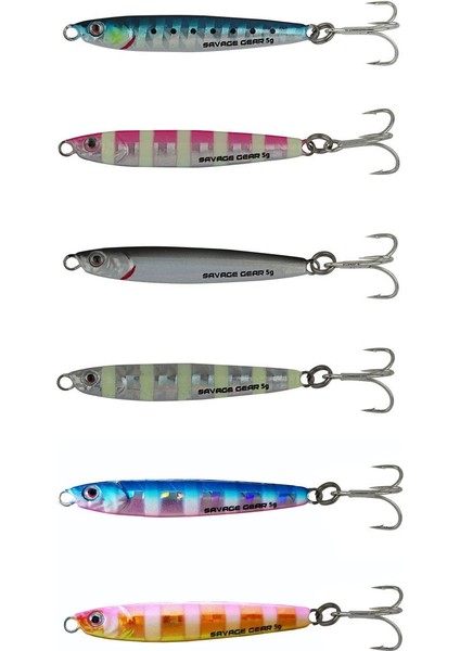 3D Slim Minnow 5 gr 4,6 cm Jig Suni Yem Flash Minnow