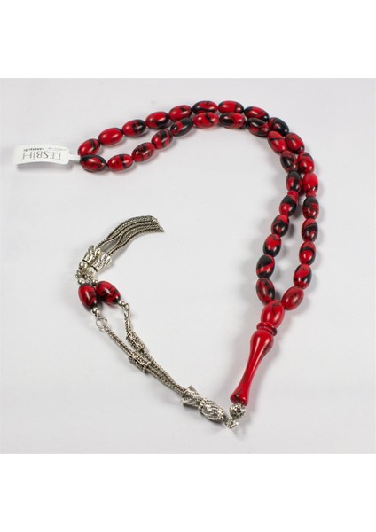 Fatih Erbabacan Atölyesi Siyah Kırmızı Arizona Kehribar Tesbih fiyatları