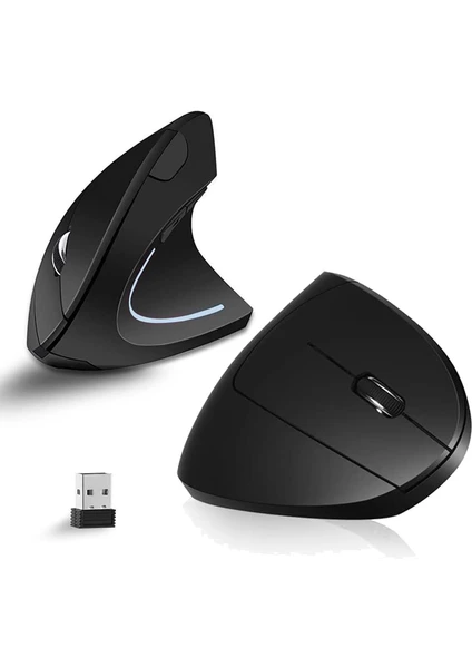 Yeni Nesil Kablosuz Ergonomik Dikey Mouse 800/1200/1600DPI