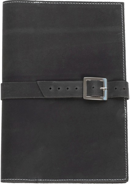 Moskova Kemerli Deri Defter Gri