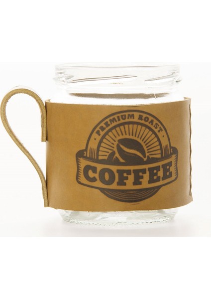 Canberra Deri Mug (Coffee) Sarı