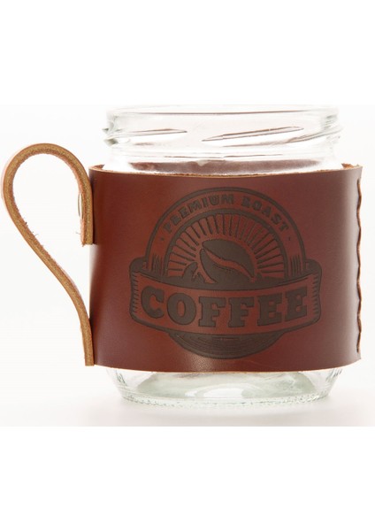 Canberra Deri Mug (Coffee) Kahverengi