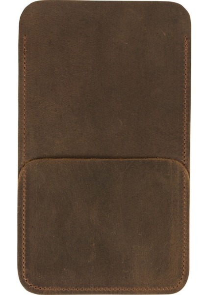 Moncton Deri Telefon Kılıfı Kum