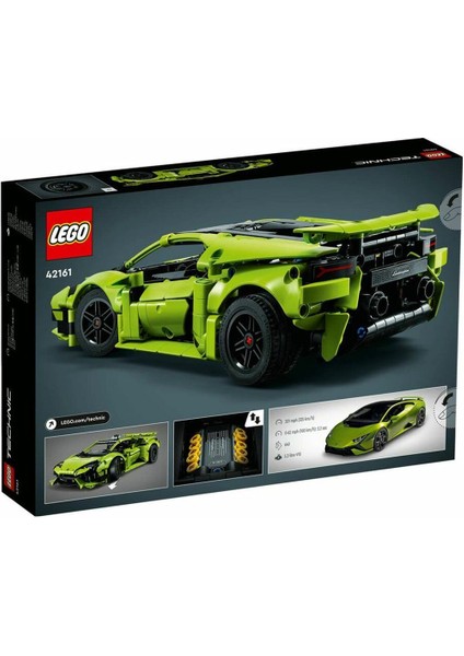 42161 Lego® Technic Lamborghini Huracán Tecnica 806 Parça +9 Yaş