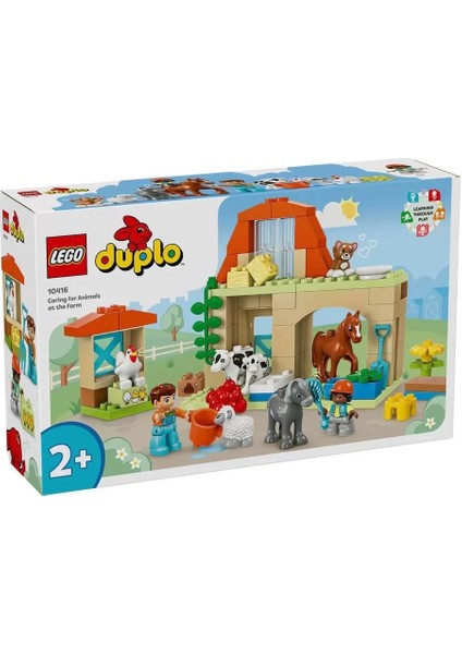 10416 Lego® Duplo® Çiftlik Hayvanlarının Bakımı 74 Parça +2 Yaş