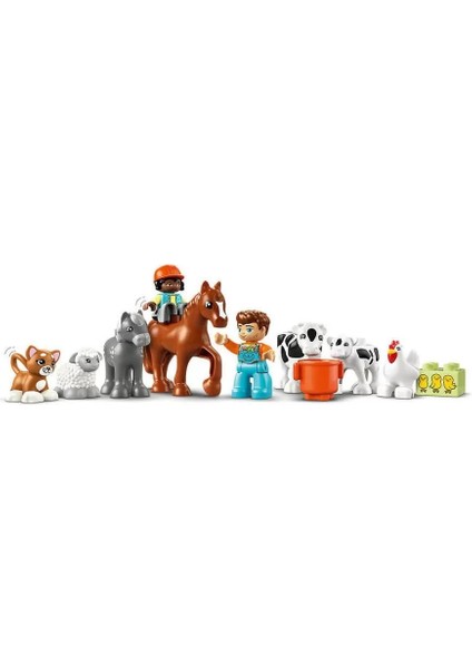 10416 Lego® Duplo® Çiftlik Hayvanlarının Bakımı 74 Parça +2 Yaş fırsatları