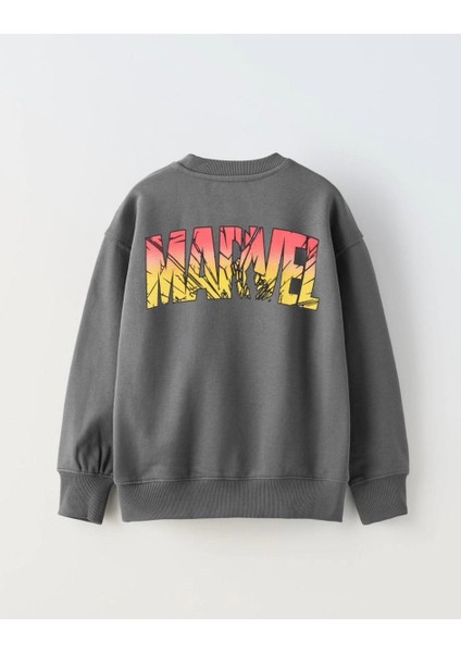 Emilakids Erkek Çocuk Baskılı Sweatshirt