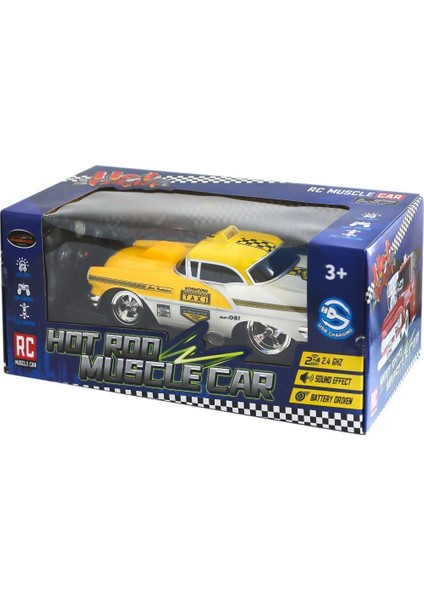 MK8037B Kumandalı Sesli Işıklı Drift Taksi 1:16 -Can Oyuncak