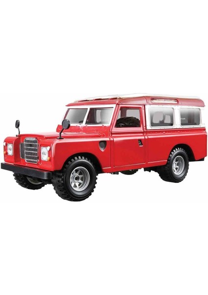 22063 Land Rover Series Iı Model Araba 1:24 Kırmızı -Sunman