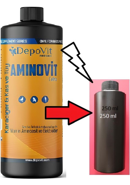 250 ml Depovit Aminovit Ekstra - Aktarma Ürün